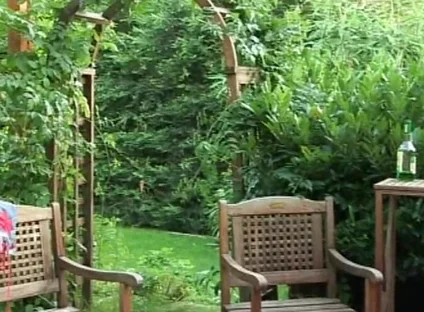 Muscular Hung Stud Fucks His Young Lover Anal Outside and Shoots a Massive Load on Him