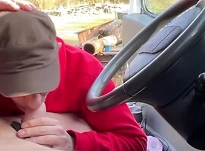 Daytime Truck Stop Meeting Inside My Truck With A Curious Encounter