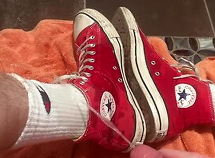 Jv Marx - With Converse Sneakers And Fleshlight