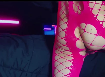 Femboy in Sexy Pink Lingerie - Big Booty
