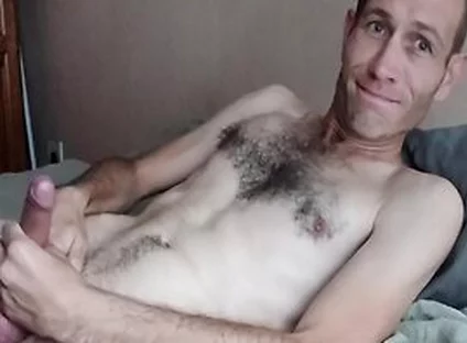 Making Himself Happy With A Solo Jerking Session