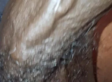 Stiff BBC Close up Action