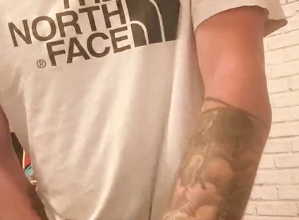 Big Dick Wanking and Smoking