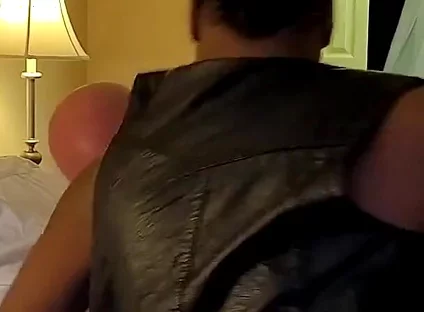 Bear Worships Leather Man