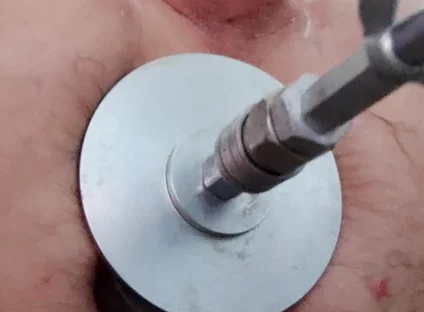 Fucking Machine Pounds My Ass While I Jerk off