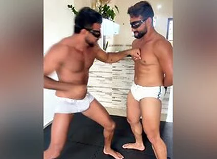 Tall Alpha Smashes Core: Intense Deep Gut Punching & Height Difference (extended)