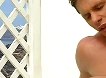Young Hung Jock Fucks His Muscle Lover Anal and Finishes with a Thick Cum Blast