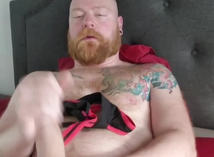I blew a big load in his jockstrap