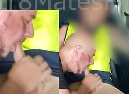 Str8 Aussie Tradie Gets First Time Gay Blow Job - Subtitled
