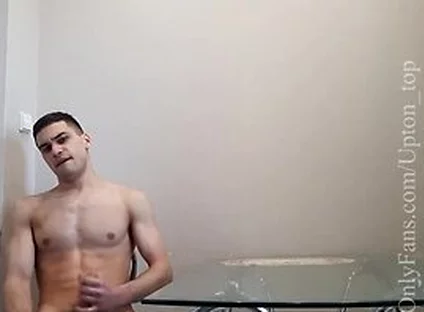 Sexy Guy Masturbates And