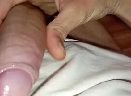 The Boy Enjoys Moaning Knowing That You See How His Huge Dick Dribbles A Lot Of Sperm