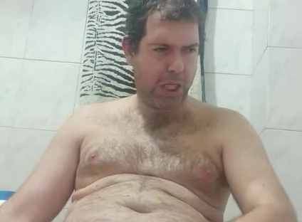Big Cock in Bathroom
