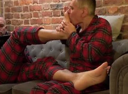 Christmas Foot Worship With My Husband Preview