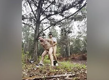 Samuel Hodecker Fucks Cruising Boy In The Woods Raw Bareback