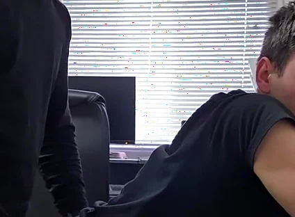 Fake Errand Leads to Deepthroat Then Deep and Hard Doggy Bareback Pounding After Jogging Pants Drop