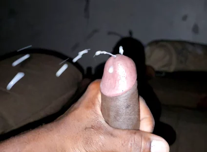 One Last Fap with My Uncut Black Mole Dick Before No Nut November