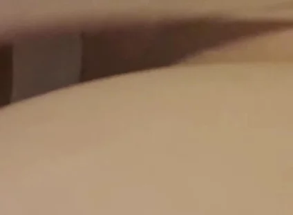 Dani Leg in Tan Pantyhose with Red Toe Nail Polish