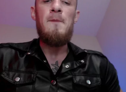 Leather Master, Saliva(spitting) and Biceps