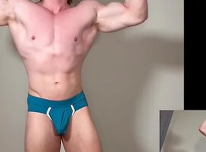 Muscle Domination Slaps Around A Good Boy
