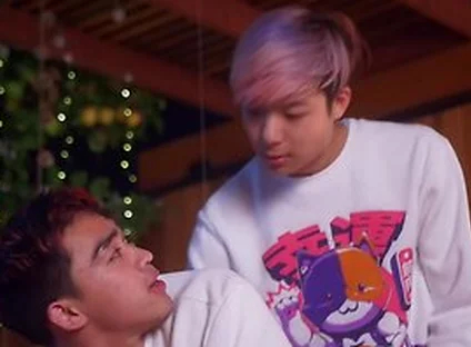 Asian Husbands Couple Fuck Outdoors By The Campfire - Tyler Wu