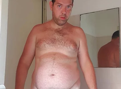 All Naked in a Pubblic Bathroom