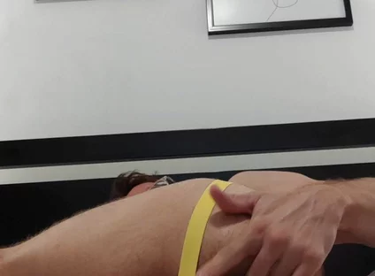 Muscular Enjoys Fingering Each Other in the Ass