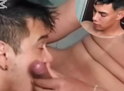 My Grindr Date Has a Thick, Fat Cock, It Barely Fits in My Mouth!