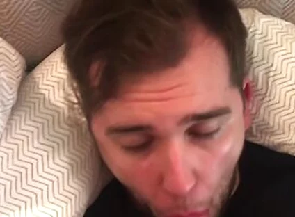 Pov: Dirty Verbal Stepdaddy Feeds His Cock To A Fag
