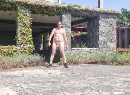 Nude Boy Near the Sea