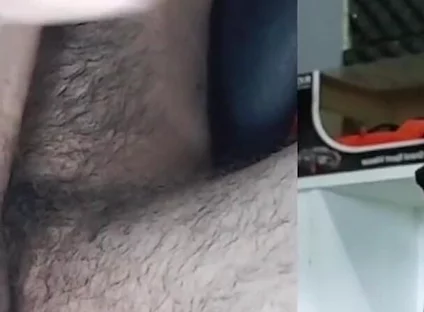 Masturbating Big Penis 4 Minutes, Look at the Face of Pleasure