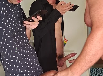 Sexy Rafael with Thomas Fucking Sucking with 2 Dkcks