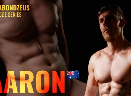 Muscular Aussie Straight Got Edged with Sounding