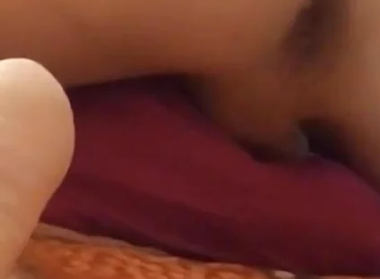 Dry Humping Bed, Smooth Twink Fucks Pillow, Cums in Fleshlight, with Loud Moanings