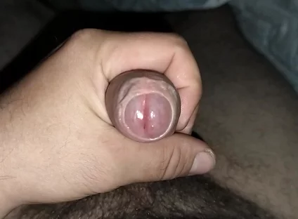 Masturbation and Cumshot at the Motel