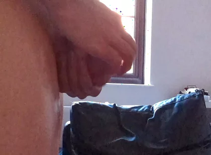 Early Morning Wank by the Window