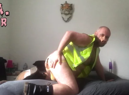 Fat Stepdaddy Dressed Like a Piggy Slut