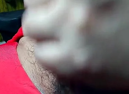 This Young Man Hasn't Masturbated for a Long Time, and Finally His Cock Cums a Lot of Sperm