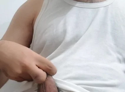 Rubbing My Cock