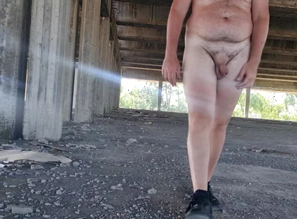 All Naked in Outdoor