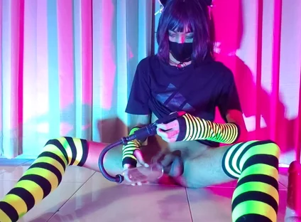 Horny Cross-dressing Fucking