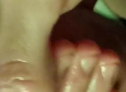Very Excited Cock and Masturbation with Oil!