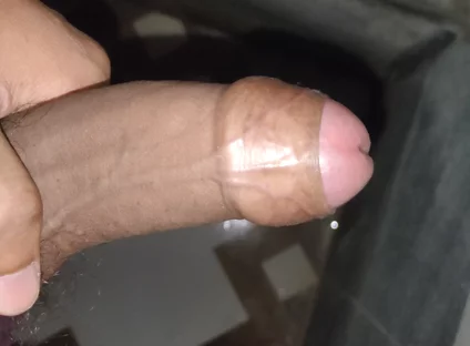 Man Masturbating in Bathroom