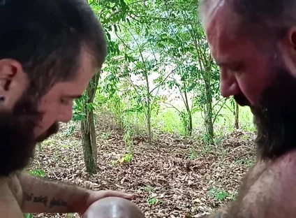 Two Stepbrothers Outdoor Hookup