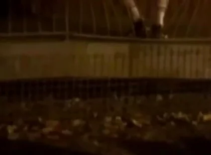 Straight Boy Dared to Show His Big Smooth Butt in Public Park