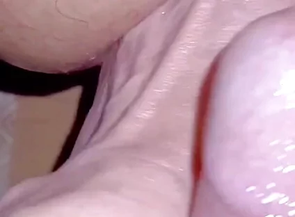 Playing with His Open Ass