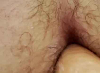 Playing with Stepdaddy's Ass