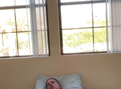 What's He Doing up There?