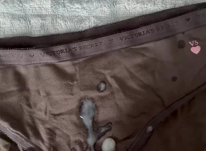Cum on Wife’s Panties 20