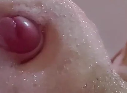 Covered in Foam - My Intense Bathroom Solo Finish