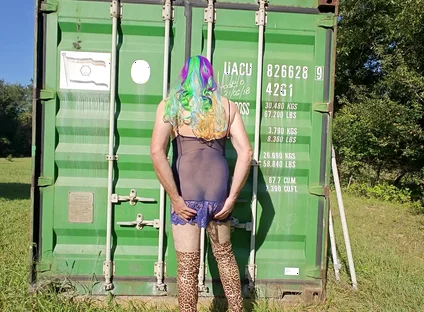Crossdresser Outside Masturbation Sessions